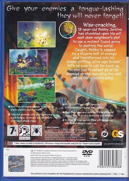 Scaler - PS2 (A Grade) (Genbrug)